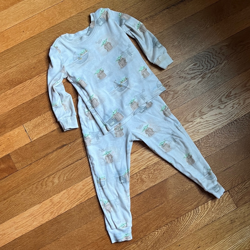 Pottery Barn Kids Star Wars Pajamas, ft. Grogu